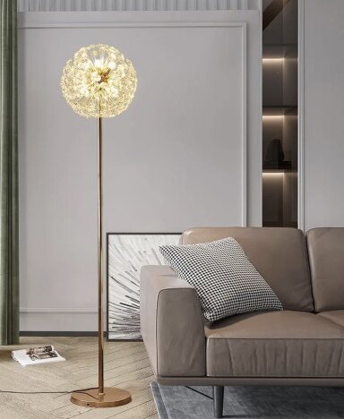 Lampadar Firefly, 8 surse de iluminare, Lumina: Cald, Natural, Rece