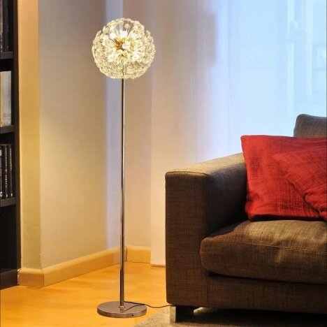 Lampadar Firefly, 8 surse de iluminare, Lumina: Cald, Natural, Rece